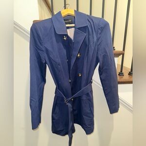 41 Hawthorn Blue Women's Trench Coat Size M